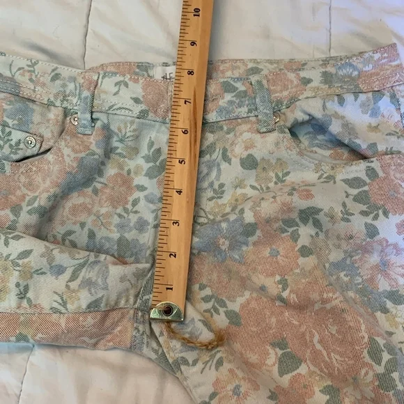 Delia floral skinny stretchy jeans size 9/10 - Picture 6 of 12